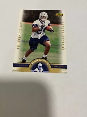 2005 Upper Deck NFL Legends Future /725 Marion Barber III #121 Rookie RC • $1.99