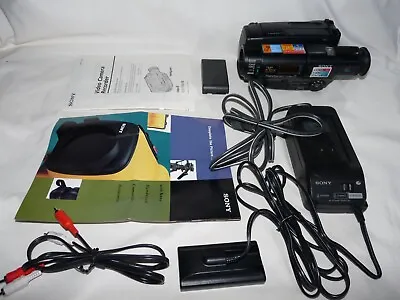 Sony CCD-TR66 8mm Video8 Camera Camcorder VCR Player Video Transfer • $109.99