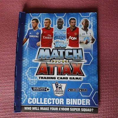 £22 • Buy Premier League 2013/2014 Match Attax 228 Cards &  Folder Base, MOTM, 100 Club LE