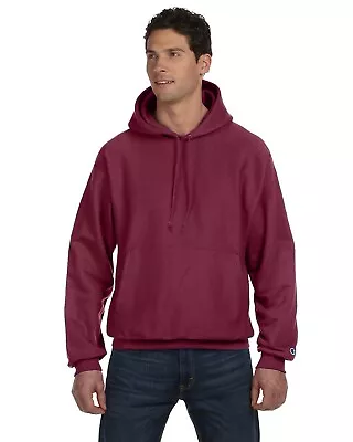 S1051 S101 Champion Reverse Weave Pullover Two-Ply Hood Hooded Sweatshirt Sale! • $46.95