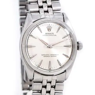 ROLEX Watch 1961 Vintage Oyster Perpetual 1003 In Stainless Steel (# 14713) • $3600