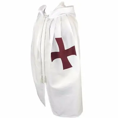 Masonic Knight Templar Cloak Mantle With Red Cross • $199.99