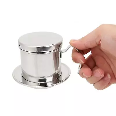 Vietnamese Stainless Steel Coffee Filter Drip Pot Maker Pot Home Kitchen Offi MG • $16.81