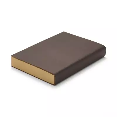 MUJI Cow Leather Craft Paper Notebook Dark Brown FedEx • $50