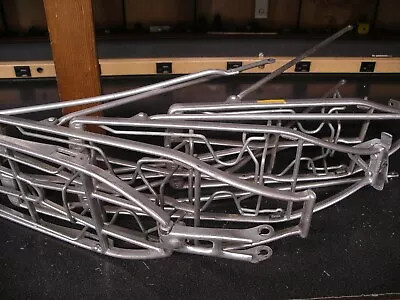 Vintage Aluminum Pletscher & Schwinn Bicycle Rear Racks W Spring Rat Trap Clamp • $80