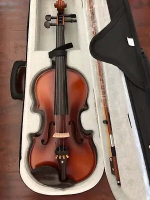 $266 • Buy Old German Style Varnish 4/4 Violin Stradivari 1727 Ex Defauw Model