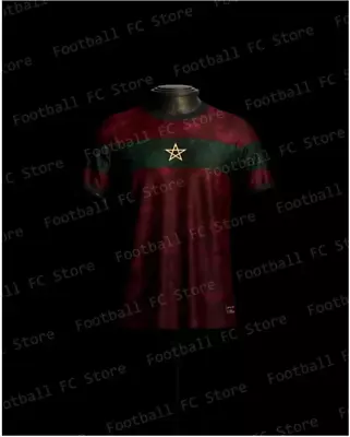 23/24 New Morocco Jersey Black Gold Commemorative Edition Special Kit • $25