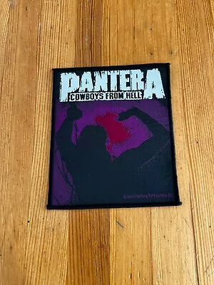 Vintage 00s Pantera Heavy Metal Band Small Patch Memorabilia New • $19.20