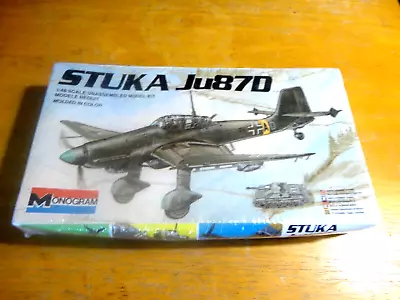 1983 MONOGRAM Model STUKA Ju87D Kit #6840 • $16.20