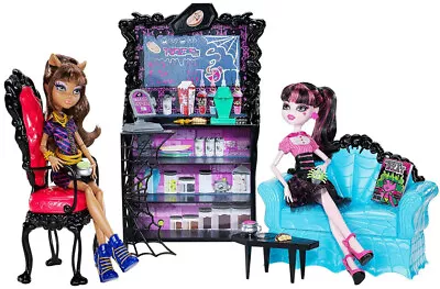 Monster High Coffin Bean Playset Coffee House Hangout Mattel 2011 No. X4517 NRFB • $139.97