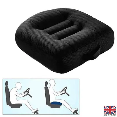Car Seat Cushion Cotton Car Booster Seat Cushion Comfortable For Trucks Offices • £15.73
