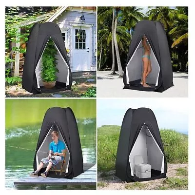 AU New Outdoor Privacy Changing Room Portable Pop Up Camping Shower Tent Toilet • $69.89