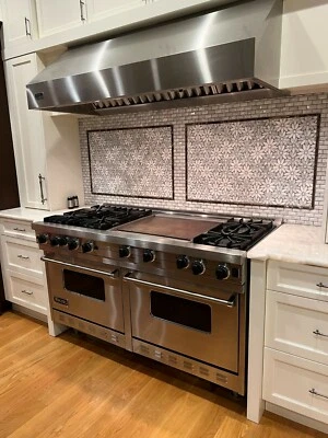 $10.72 • Buy VIKING VGRC605-6DGSS 60 PRO Gas Range 6 Burners Double Griddle + Hood