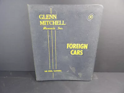 Glenn Mitchell Foreign Car Labor Guide 1960-1970 Shop Manual • $29