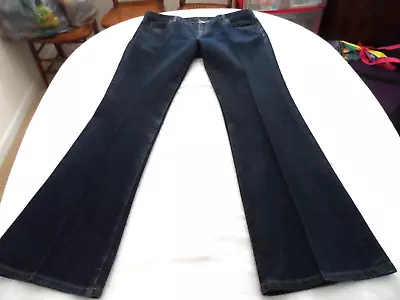 Michael Kors Wide Leg Denim Jeans Pants Women's Size 12 Dark Wash • $15