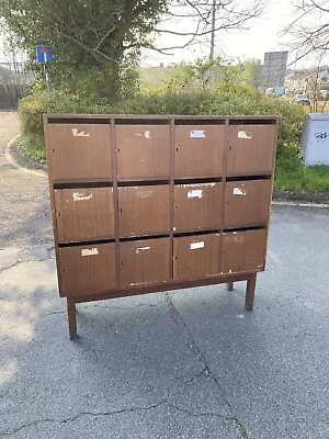 £125 • Buy Vintage Wooden School Lockers