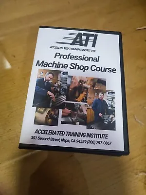 ATI MACHINE SHOP COURSE DVD BOX SET GUNSMITHING LATHE MILLING Metalworking  • $129