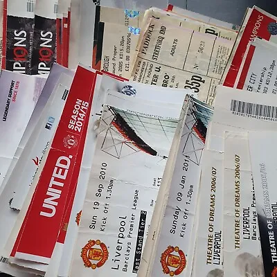 MATCH TICKETS - Manchester United HOMES (2) • £5