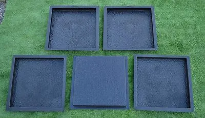 Concrete Mold Pavers Stone Patio Casting Concrete Garden Path Sold Set 5 Pcs S35 • $67.90