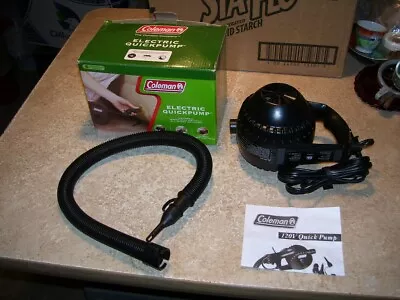 Coleman Quick Pump 120V In Working Condition With Box • $9.99