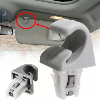 2Pc Eyeglasses Clip Hook Bracket For Toyota Camry Corolla Highlander Prius RAV4 • $9.74