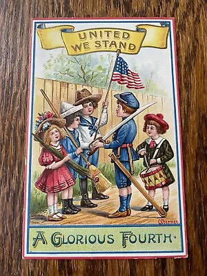Vintage Patriotic Postcard • $13.99