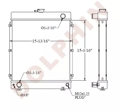 Light Tower Radiator - Multiquip / Kohler- 451057 ED0073503210S ED0073503220S • $595