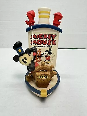 Best Of Mickey STEAMBOAT WILLIE 1928 Limited Edition 6.5  Tall Sculpture 1998 • $29.99