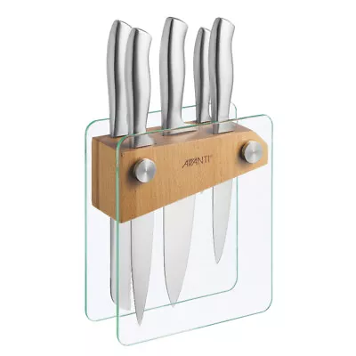 Avanti Tempo 6pc Knife Block Set | Kitchen Knives 6 Piece  • $120.50