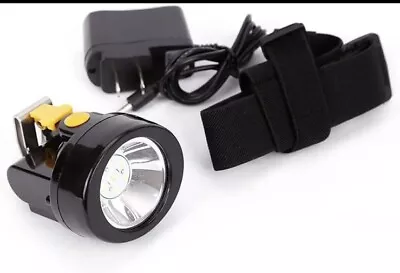 Mining Light Rechargeable Headlamp Lamp Miners LED Headlamps Flashlight KL2.8LM • $34.99