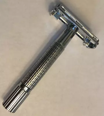 Unbranded Vintage Double Edge Butterfly Safety Razor 3-5/16  Very Nice! • $8.99