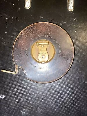 £7.50 • Buy Vintage John Rabone And Sons 50ft. Tape Measure No.4381
