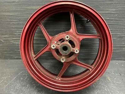 2007 Kawasaki Ninja ZX6R Rear Rim Rear Wheel STRAIGHT #61422 • $150