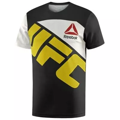 [AO0736] Mens Reebok UFC Authentic Jersey - Official Fighter Kit Tee • $22.66