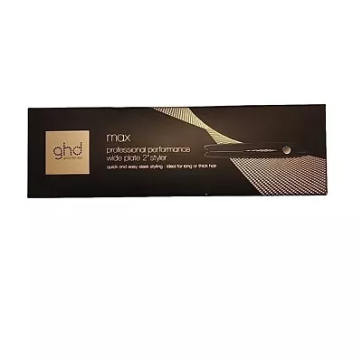 NEW GHD MAX Professional Performance 2  Wide Plate Styler Flat Iron Straightener • $100