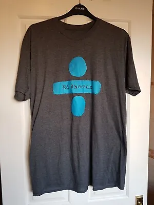 T Shirt With ED Sheeran Divide Size Large NWOT • £5.99