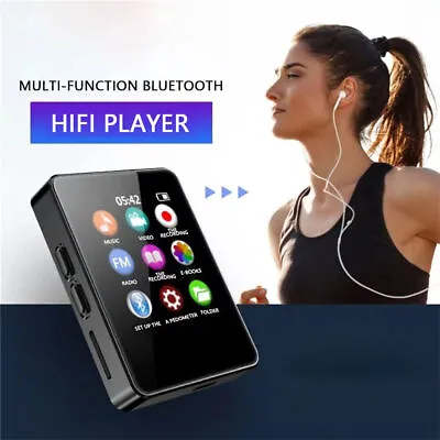 1.8  Bluetooth MP3 Player MP4 Media FM Radio Recorder HIFI Sport Music Speakers • $17.72