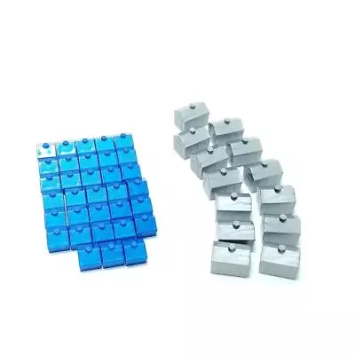 MONOPOLY Electronic Banking Edition - 33 Blue House & 13 Silver Hotel Pieces • $2.99