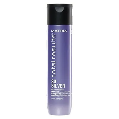 £9.99 • Buy Matrix Total Results Color Obsessed So Silver Purple Toning Shampoo 300ml