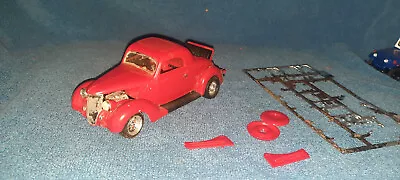 MONOGRAM EARLY IRON  VINTAGE 1936 FORD COUP 1/24 Model Car Built OR JUNK YARD • $1.99
