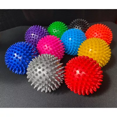 3.54inch 1X Yoga Massage Ball Spikey Gym Balls Spiky Trigger Point Stress Relief • $6.99