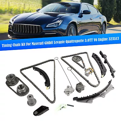 Timing Chain Kit For Maserati Ghibli Levante Quattroporte 3.0TT Engine 323513 US • $234.89