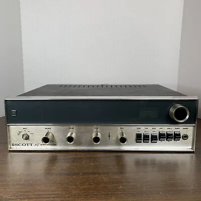 Vintage Scott Stereo Amplifier 357 Fm/Am Stereo Tuner Receiver PARTS OR REPAIR • $69.99