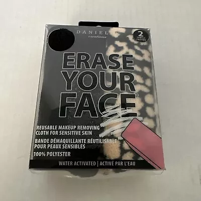 Erase Your Face Reusable Makeup Removing Cloth 2 Pack • $9.99