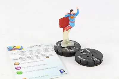 £9.99 • Buy Heroclix DC Superman #001 Justice League Strategy Game