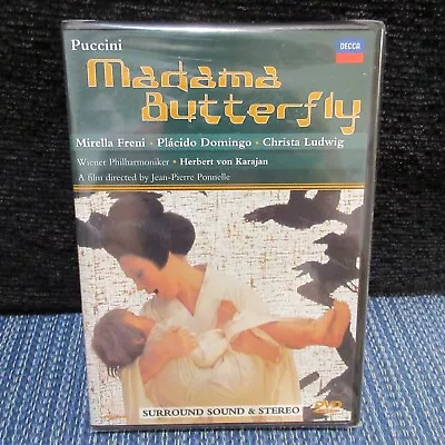 Puccini - Madama Butterfly (DVD 2001) Placido Domingo Christa Ludwig NEW • $11.19
