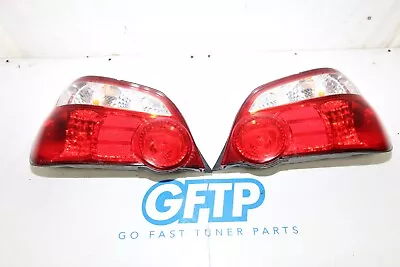 04-05 Subaru Wrx Sti Oem Tail Light Set Pair Lights Stock Genuine Assembly Rear • $311.49