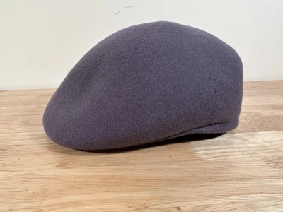 $6.99 • Buy Cappello Mens Hat Kangol Style 100% Wool Fleet Water Repellent Size Medium Gray