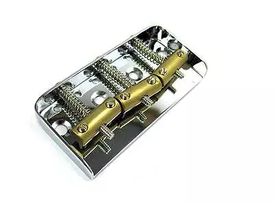 £17.95 • Buy Telecaster Half Bridge With Compensated Brass Saddles
