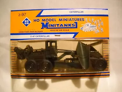 Roco Minitanks #97 Caterpillar Road Grader  1/87 Scale NIB • $29.95